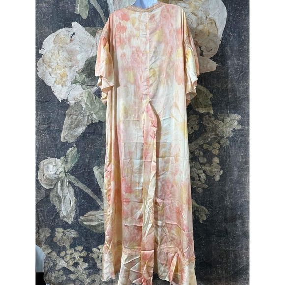 New Free People Moonbeams Washed Robe Size Large - Picture 5 of 9